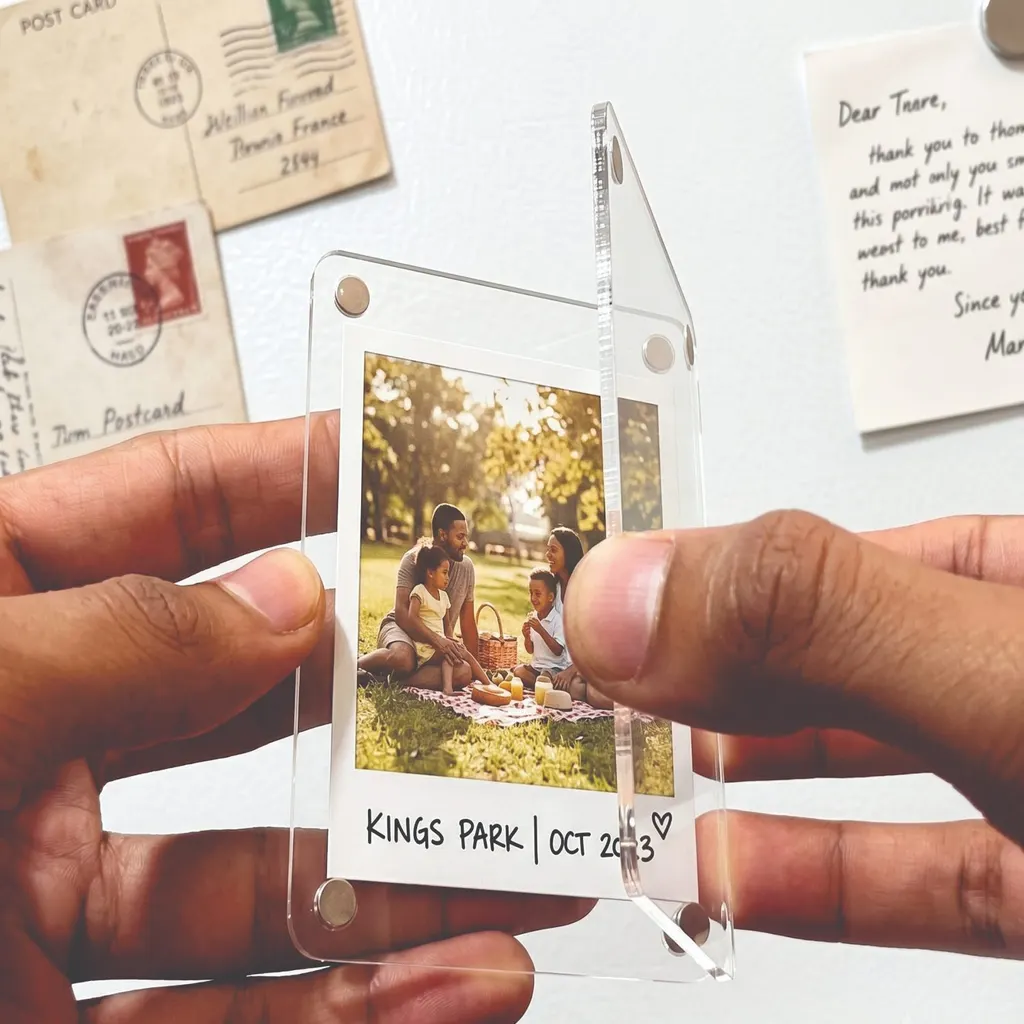 Acrylic Polaroid Fridge Magnets