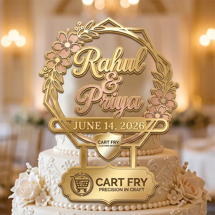 Acrylic Cake Topper