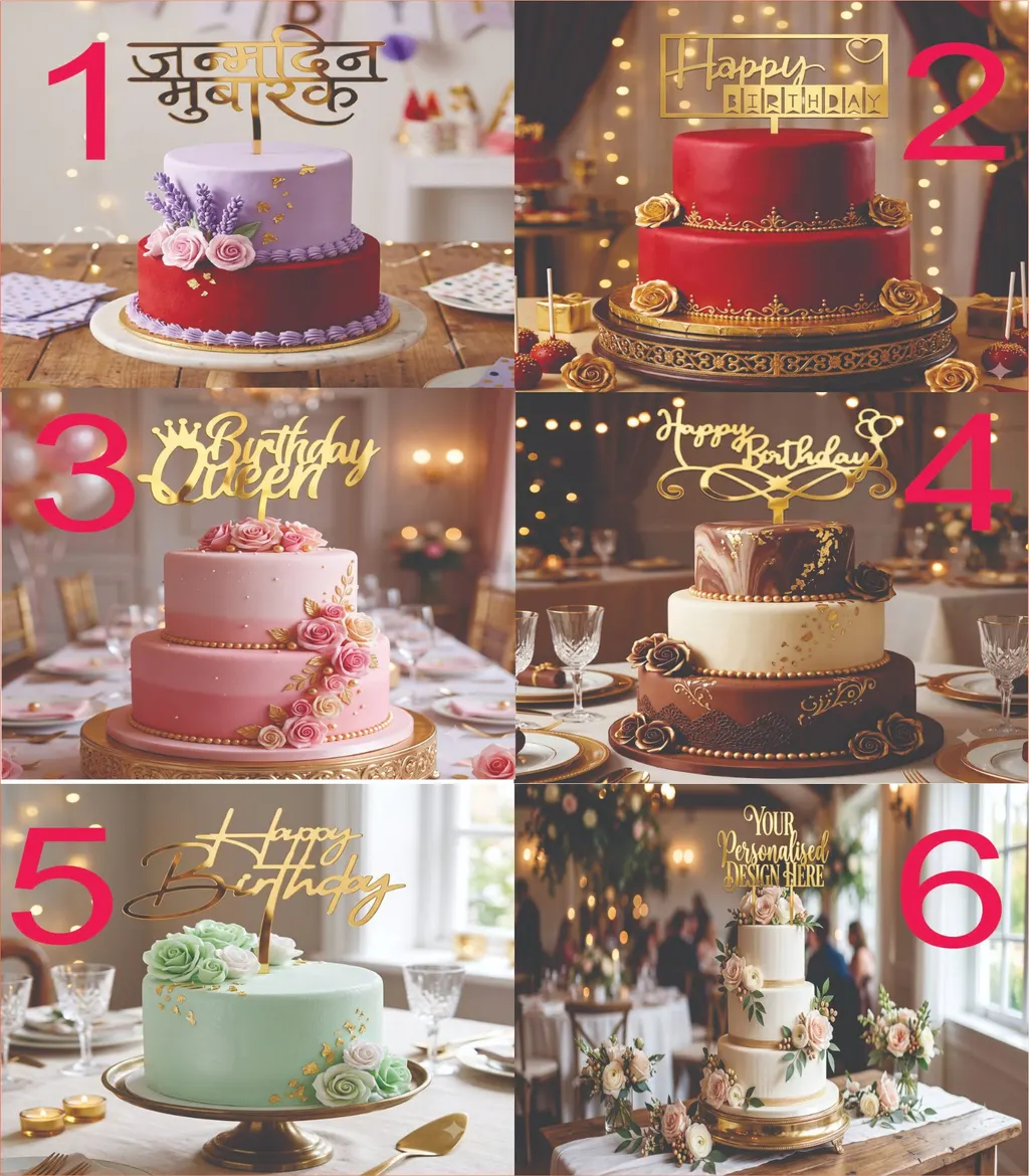 CAKE TOPPER